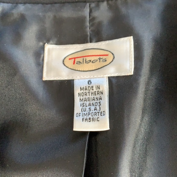 Talbots Black Blazer - Picture 5 of 6